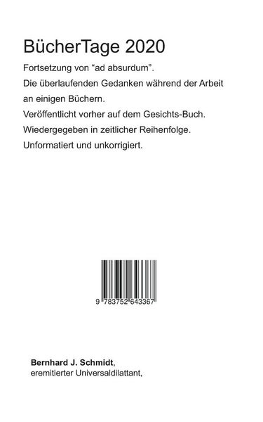 Produktbild: Gedanklicher &Uuml;berlauf