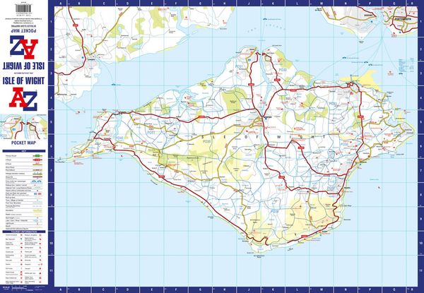 Produktbild: Isle of Wight Pocket Map
