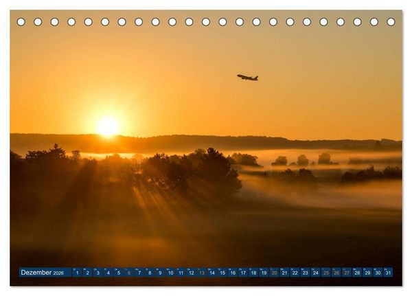 Produktbild: Faszination Fliegerei (Tischkalender 2026 DIN A5 quer), CALVENDO Monatskalender