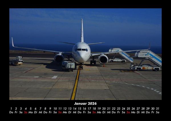Produktbild: Flugzeuge 2026 Fotokalender DIN A3