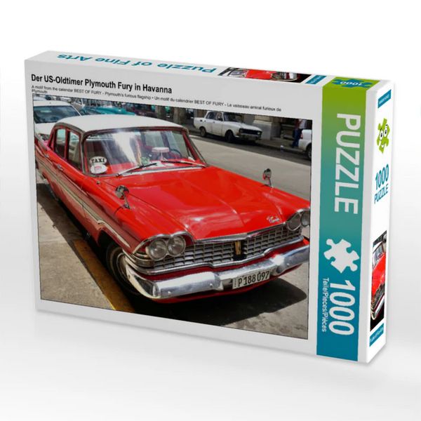 CALVENDO Puzzle Ein Motiv aus dem Kalender BEST OF FURY - Das furiose Flaggschiff von Plymouth | 1000 Teile Lege-Größe 64x48cm Foto-Puzzle für