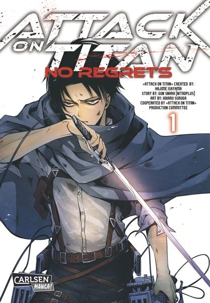 Attack on Titan - No Regrets 1, Taschenbuch von Hajime Isayama , Gun Snark, Carlsen, 9783551744227
