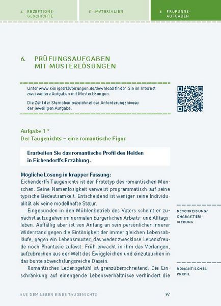 Produktbild: Aus dem Leben eines Taugenichts von Joseph von Eichendorff