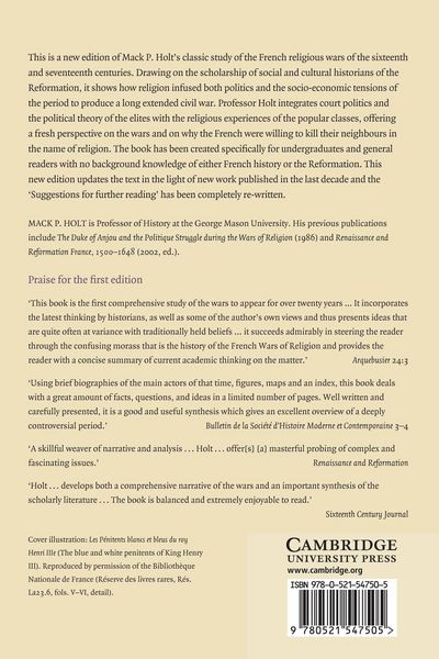 Produktbild: The French Wars of Religion, 1562 1629