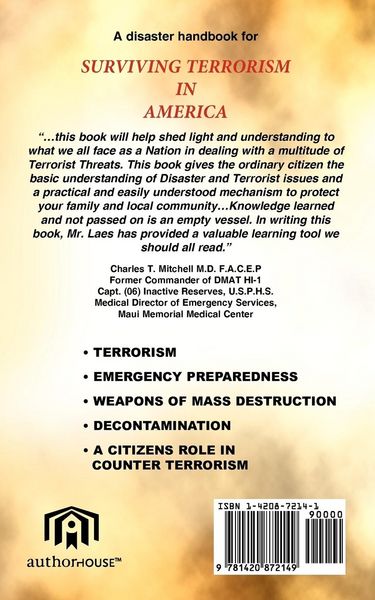 Produktbild: Surviving Terrorism in America