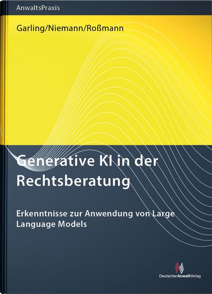 Produktbild: Generative KI in der Rechtsberatung