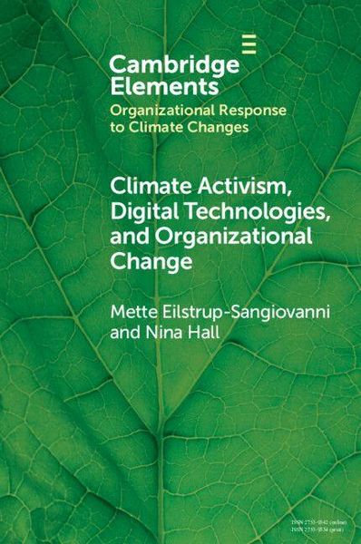 Produktbild: Climate Activism, Digital Technologies, and Organizational Change
