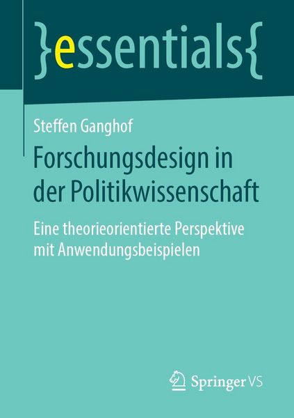 Produktbild: Forschungsdesign in der Politikwissenschaft