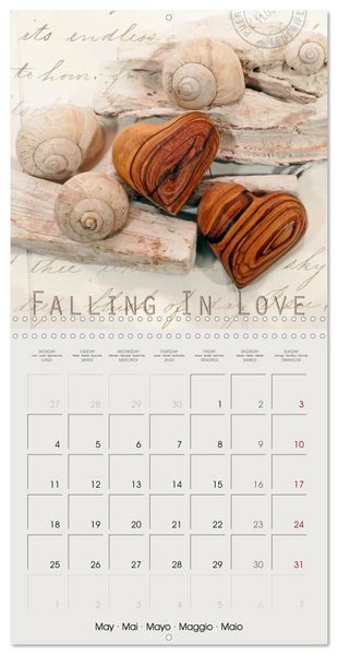 Produktbild: Special hearts in wonderful still lifes (Wall Calendar 2026 12 &times; 12 Inch) CALVENDO 12 Month Wall Calendar
