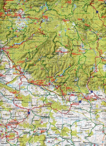 Produktbild: ADFC-Radtourenkarte 12 Harz /Leinetal 1:150.000