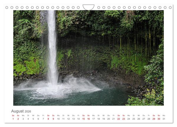 Produktbild: Costa Rica - unterwegs mit Julia Hahn (Wandkalender 2026 DIN A4 quer), CALVENDO Monatskalender