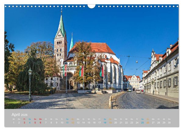Produktbild: Augsburg - Stadt der Renaissance (Wandkalender 2026 DIN A3 quer), CALVENDO Monatskalender