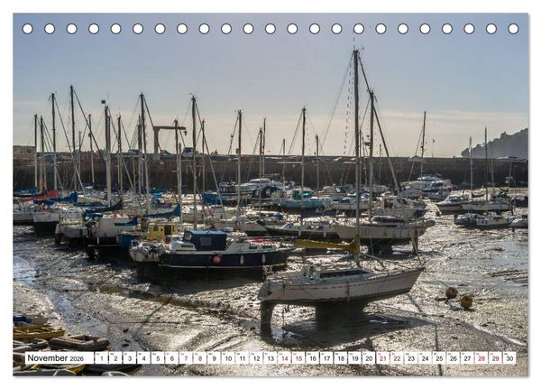 Produktbild: Jersey - Die Insel im &Auml;rmelkanal (Tischkalender 2026 DIN A5 quer), CALVENDO Monatskalender