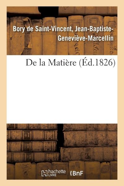 Produktbild: De la Mati&egrave;re