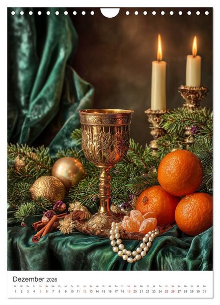 Produktbild: Barocke Pracht (Wandkalender 2026 DIN A4 hoch), CALVENDO Monatskalender