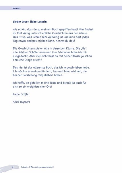 Produktbild: Schule & Klassengemeinschaft