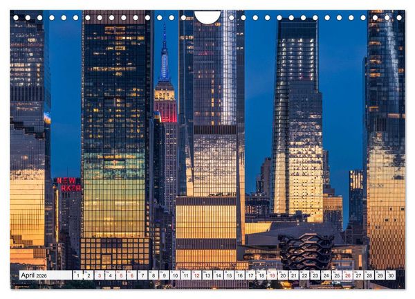 Produktbild: New York City - der besondere Blick auf Big Apple (Wandkalender 2026 DIN A4 quer), CALVENDO Monatskalender