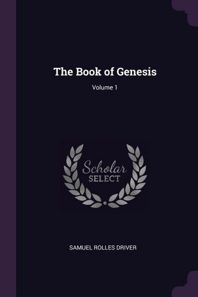 Produktbild: The Book of Genesis; Volume 1