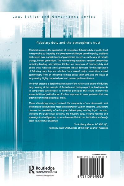 Produktbild: Fiduciary Duty and the Atmospheric Trust