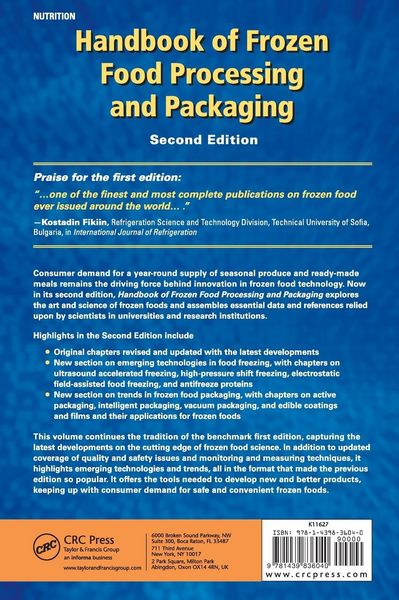 Produktbild: Handbook of Frozen Food Processing and Packaging