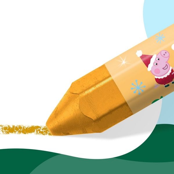 Produktbild: STAEDTLER Wachsmalkreiden Wachsmalkreide Promo Peppa 12er Set + Schaber, Weihnachten