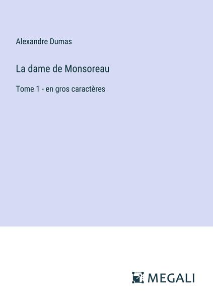 Produktbild: La dame de Monsoreau