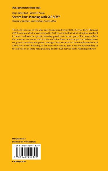 Produktbild: Service Parts Planning with SAP SCM&trade;