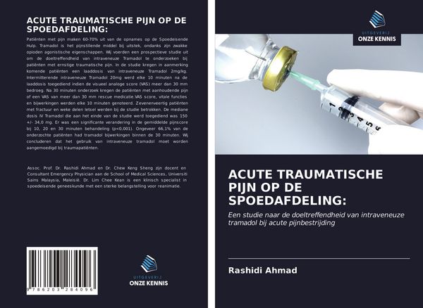 Produktbild: Acute Traumatische Pijn Op De Spoedafdeling: