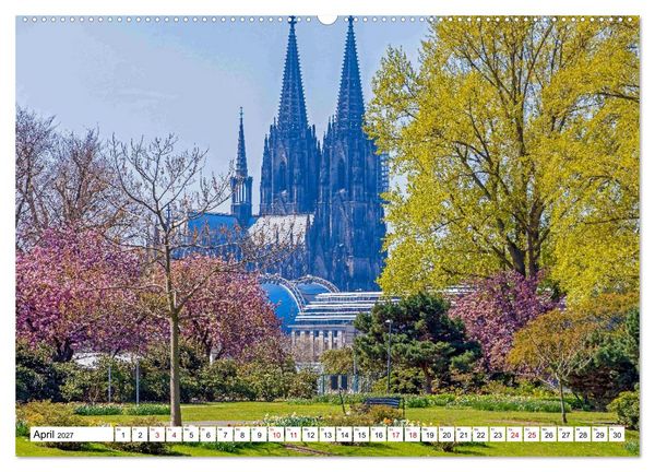 Produktbild: K&ouml;ln - Facetten einer Stadt (hochwertiger Premium Wandkalender 2027 DIN A2 quer), Kunstdruck in Hochglanz