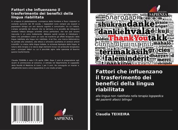 Produktbild: Fattori che influenzano il trasferimento dei benefici della lingua riabilitata