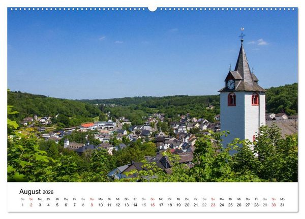 Produktbild: Der Westerwald (Wandkalender 2026 DIN A2 quer), CALVENDO Monatskalender