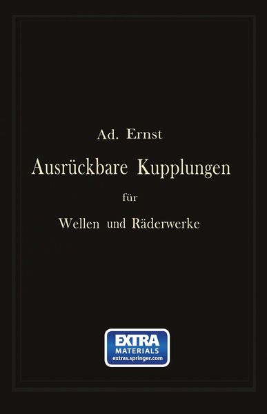 Produktbild: Ausr&uuml;ckbare Kupplungen f&uuml;r Wellen und R&auml;derwerke