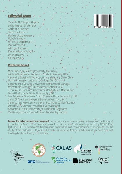 Produktbild: Forum for inter-american research Vol 3