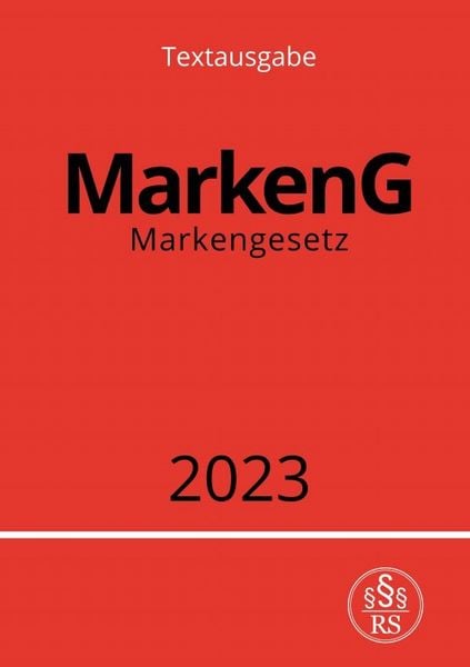 Produktbild: Markengesetz - MarkenG 2023