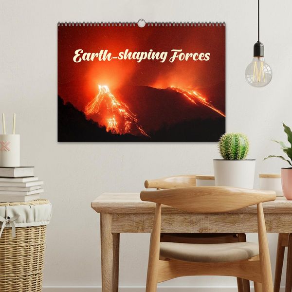 Produktbild: Earth-Shaping Forces (Wall Calendar 2026 DIN A3 landscape), CALVENDO 12 Month Wall Calendar