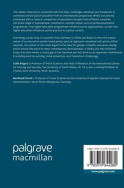 Produktbild: Higher Education and Police
