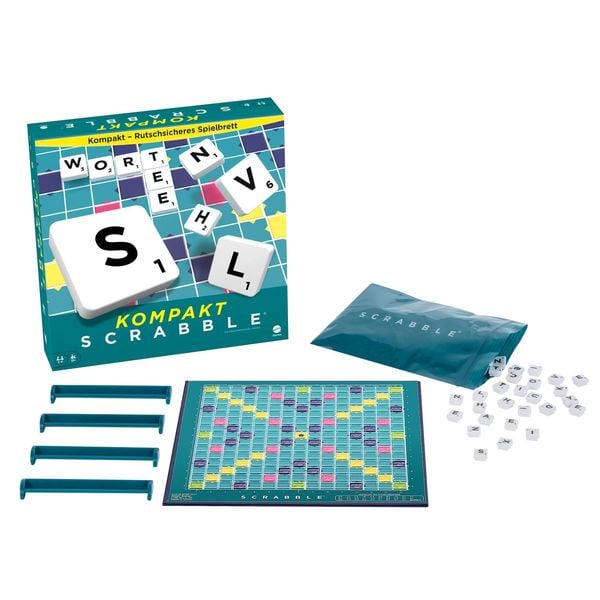 Produktbild: Mattel Games - Scrabble Kompakt