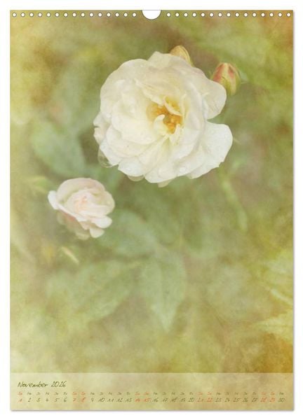 Produktbild: Vintage Flowers (Wandkalender 2026 DIN A3 hoch), CALVENDO Monatskalender