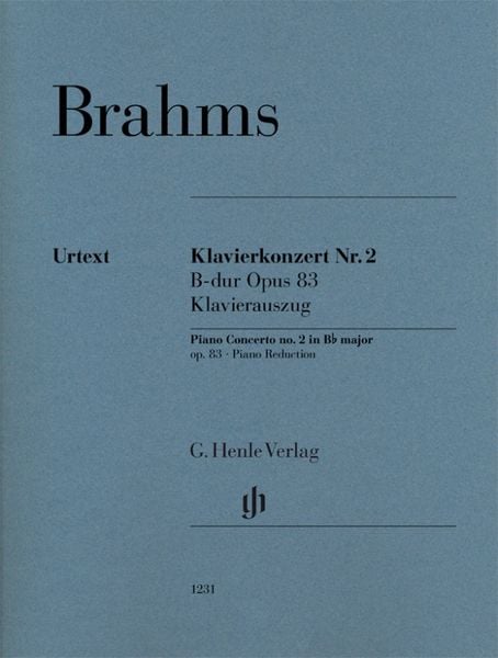 Produktbild: Johannes Brahms - Klavierkonzert Nr. 2 B-dur op. 83