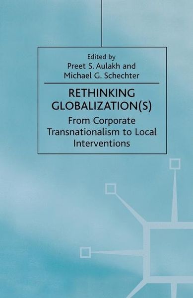 Produktbild: Rethinking Globalization(s) so