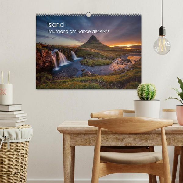 Produktbild: Island - Traumland am Rande der Arktis (Wandkalender 2026 DIN A3 quer), CALVENDO Monatskalender