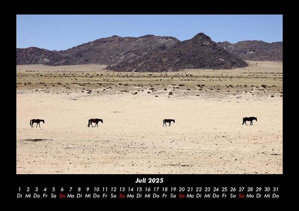 Produktbild: Die Welt der Pferde 2025 Fotokalender DIN A3
