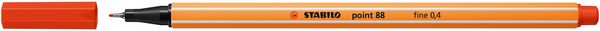 Produktbild: STABILO Fineliner point 88 rot