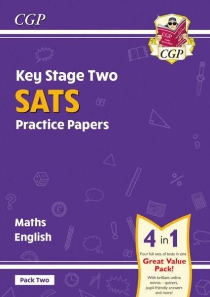 Produktbild: KS2 Maths & English Year 6 SATS Practice Papers: Pack 2 - for 2027 (with free Online Extras)