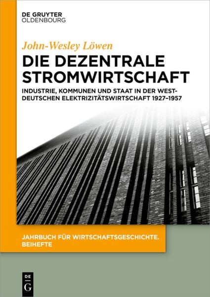 Produktbild: Die dezentrale Stromwirtschaft