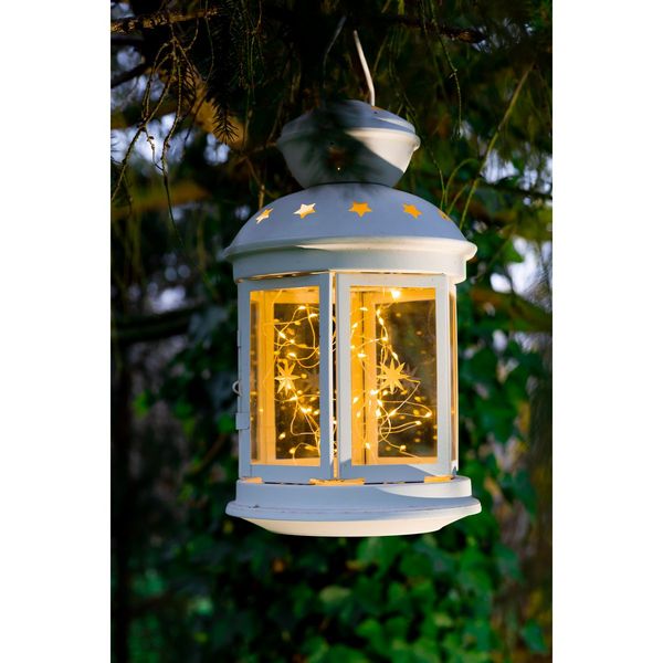 Produktbild: Idena Lichterkette 120 Micro LED warmwei&szlig; mit USB 13,4m