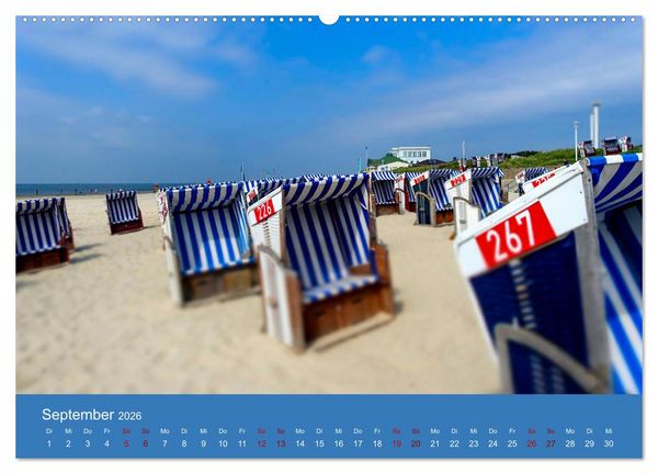 Produktbild: Norderney - Meine Trauminsel (Wandkalender 2026 DIN A2 quer), CALVENDO Monatskalender