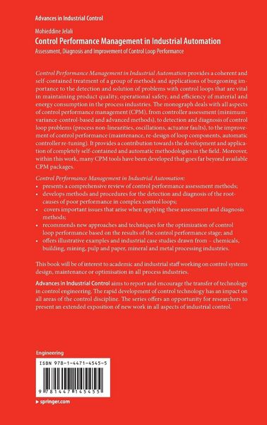 Produktbild: Control Performance Management in Industrial Automation
