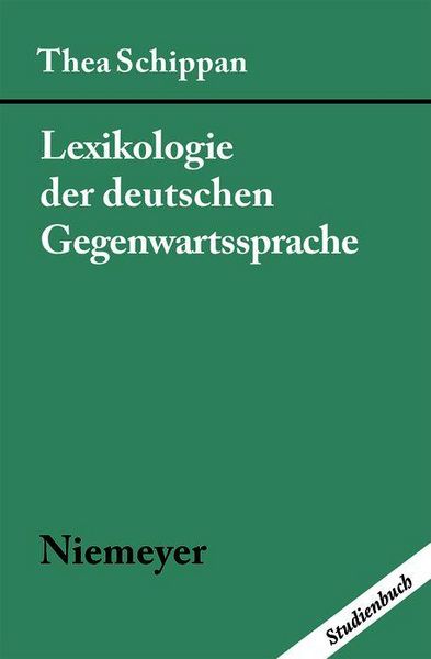 Produktbild: Lexikologie der deutschen Gegenwartssprache