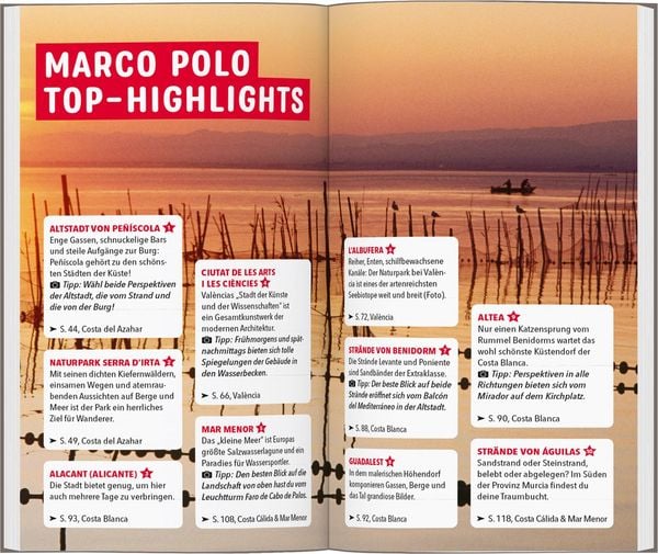 Produktbild: MARCO POLO Reiseführer Costa Blanca, Costa del Azahar, València, Costa Cálida